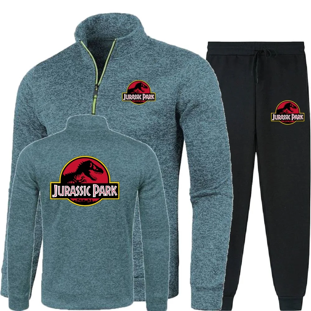 Jurassic park world dinosaur graphic мужские комплекты из 2 предметов - Фотография_4