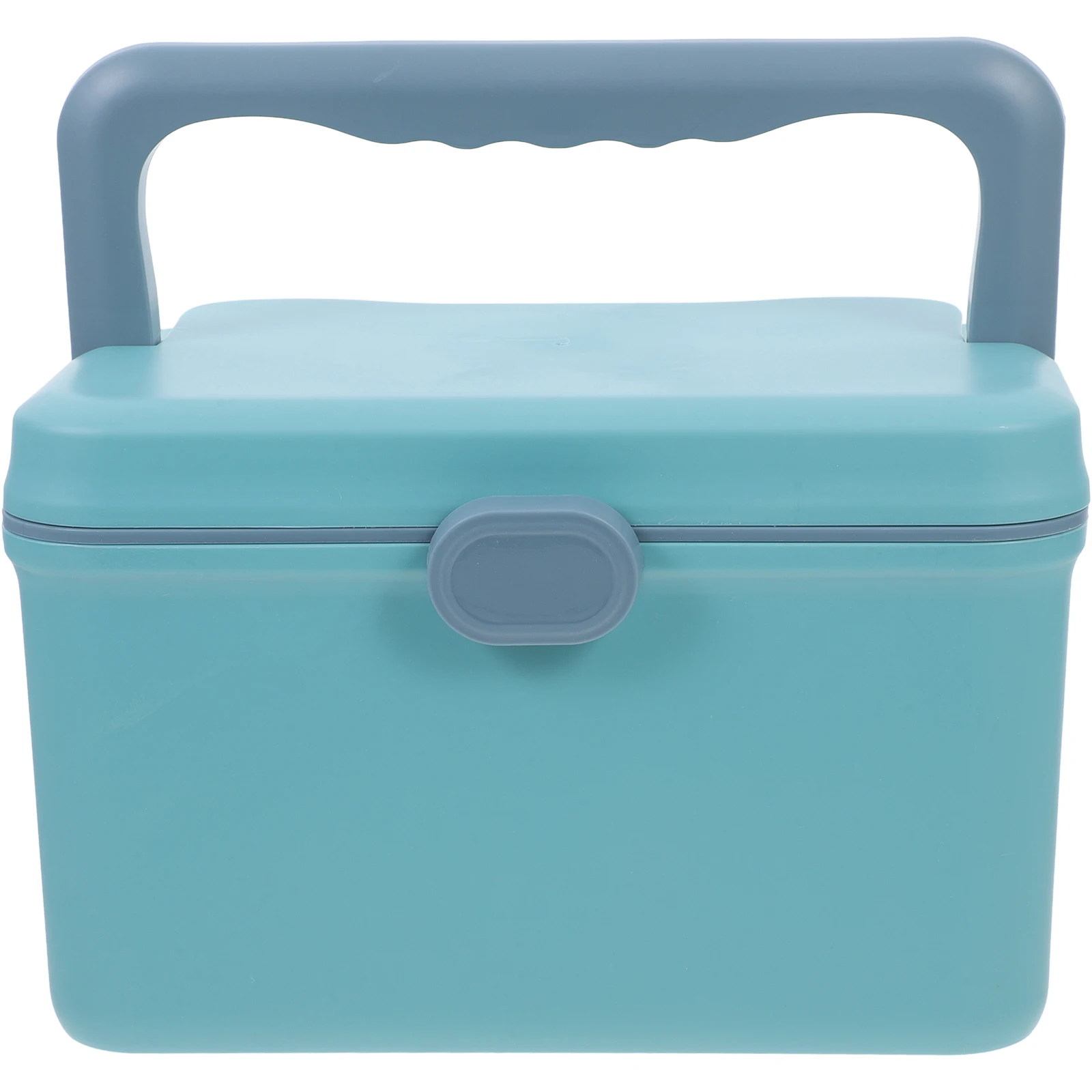 Органайзер для хранения лекарств большой емкости с ручкой