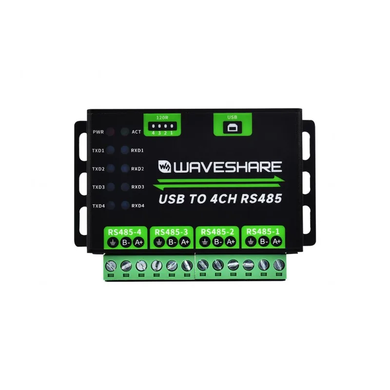 Промышленный преобразователь usb в 4-канальный rs485 25219 - Фотография_6