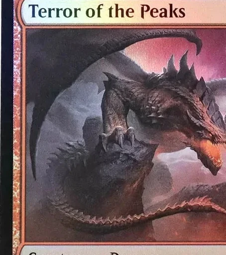 Terror of the peaks гололо/foil - Фотография_2