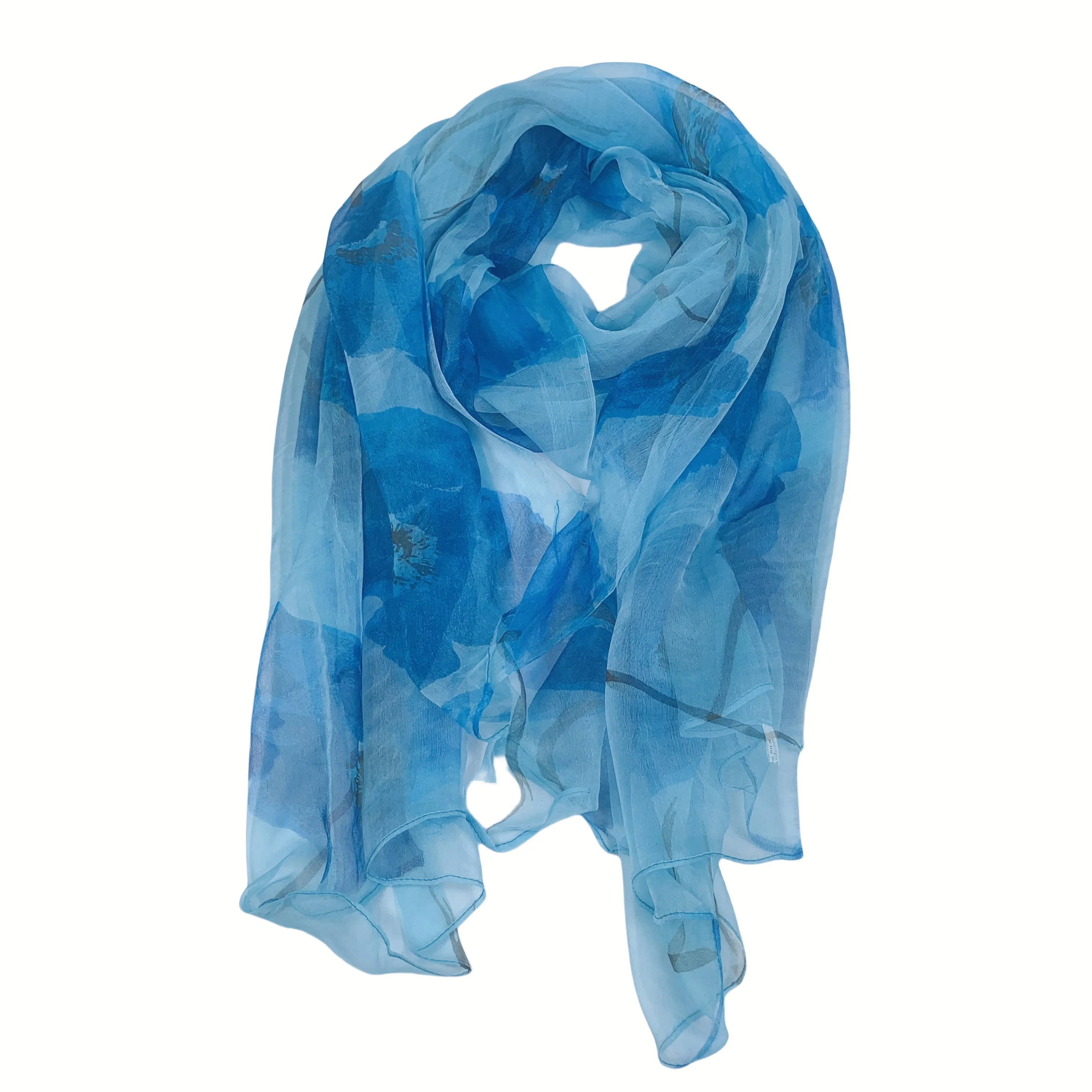 Шарф из 100% чистого шелка