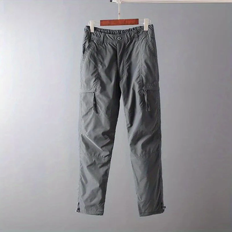 Осенне-зимние корейские винтажные брюки в стиле харадзюку - Фотография_2