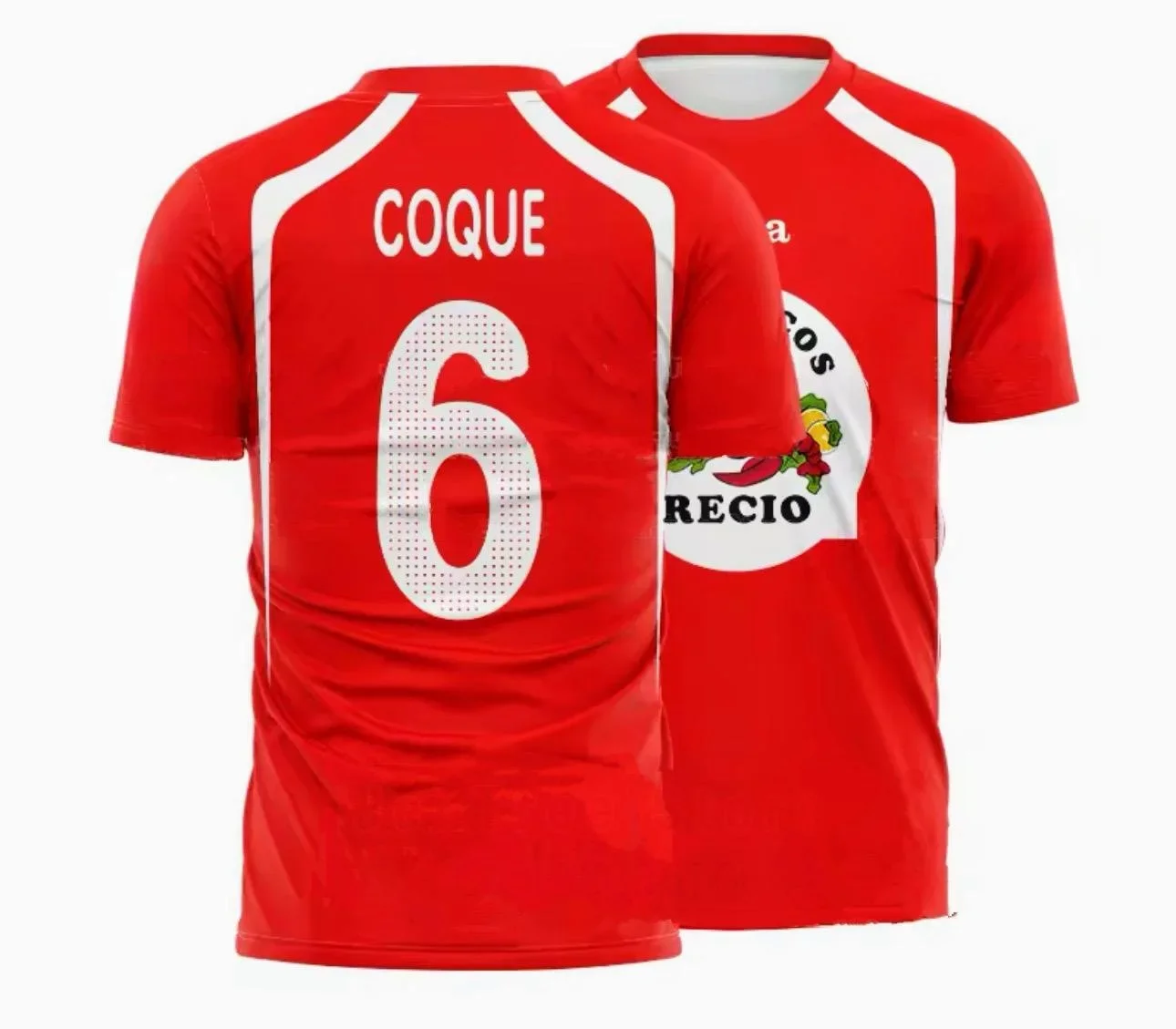 Мужская спортивная футболка с 3d принтом из морепродуктов и креветок - Фотография_4