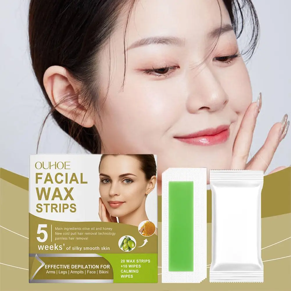 Восковые полоски для удаления волос на лице - Фотография_4
