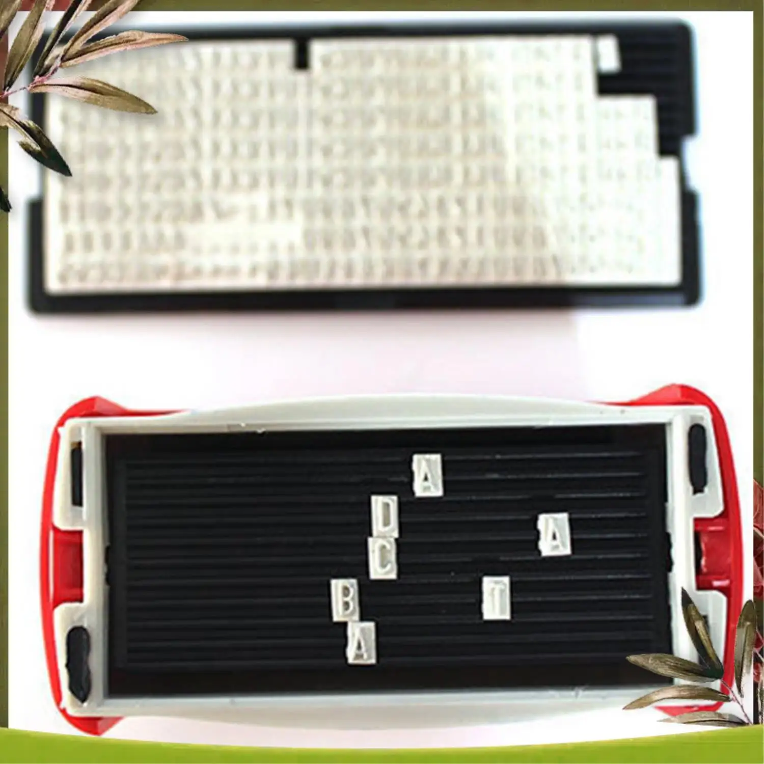 Новинка-2 комплекта самокрасочных штампов на заказ