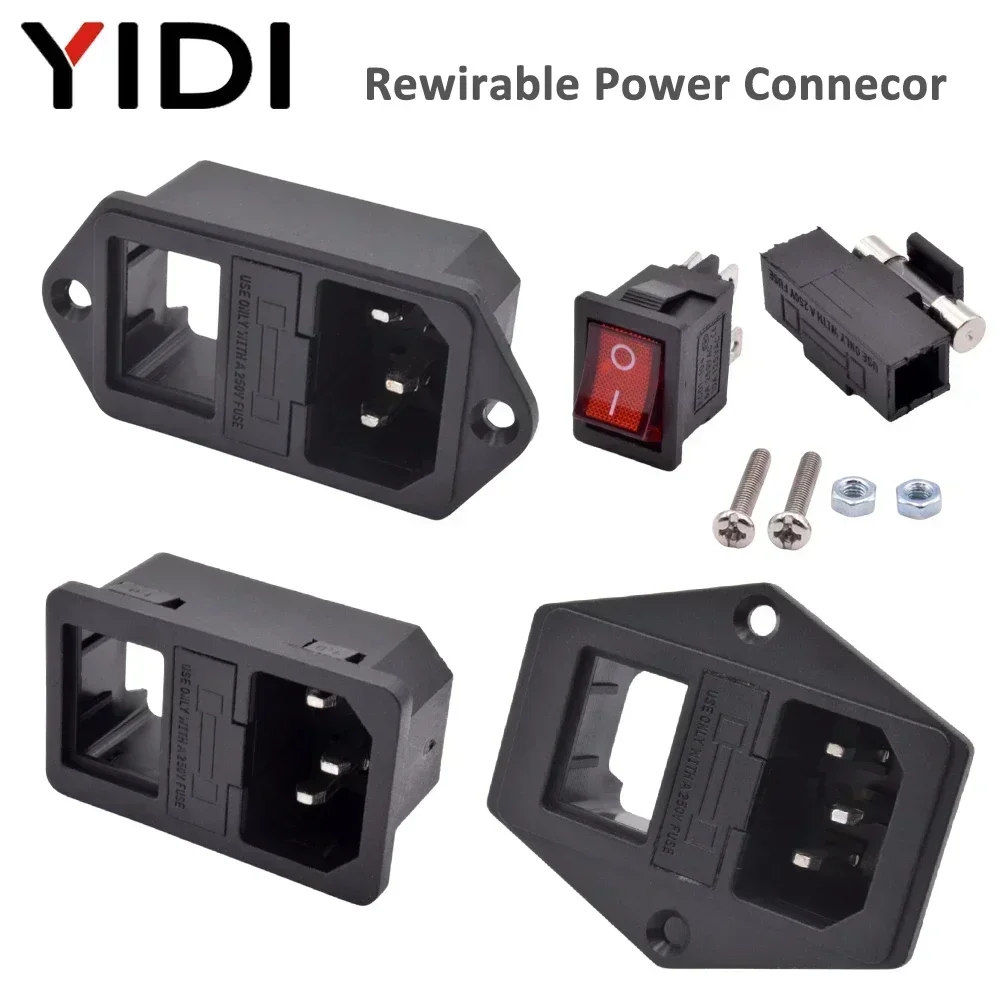 Iec 320 c13 c14 входная розетка - Фотография_2