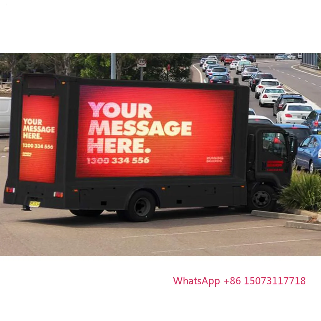 P10 открытый светодиодный мобильный