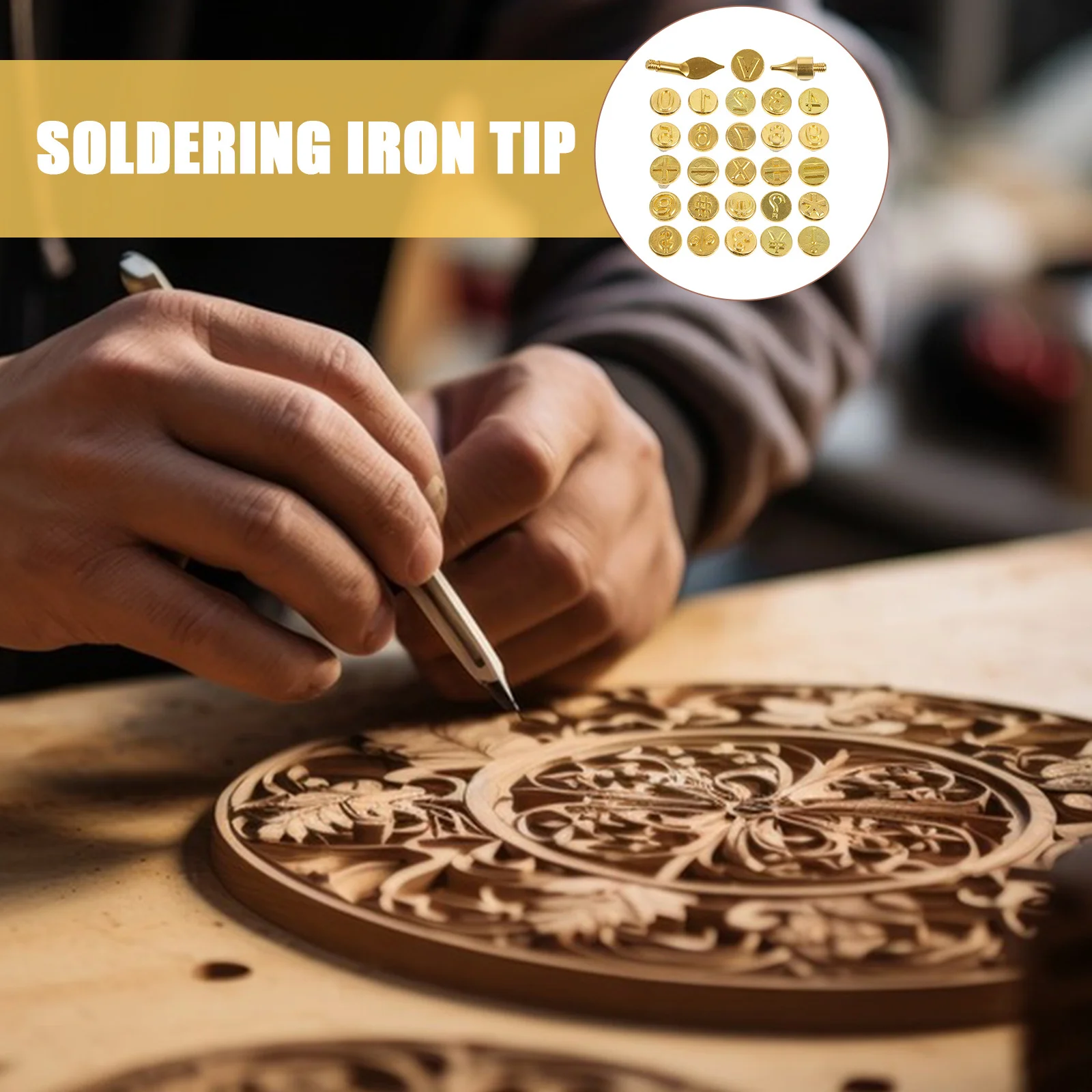 1 комплект, набор горящих наконечников для деревообработки - Фотография_2