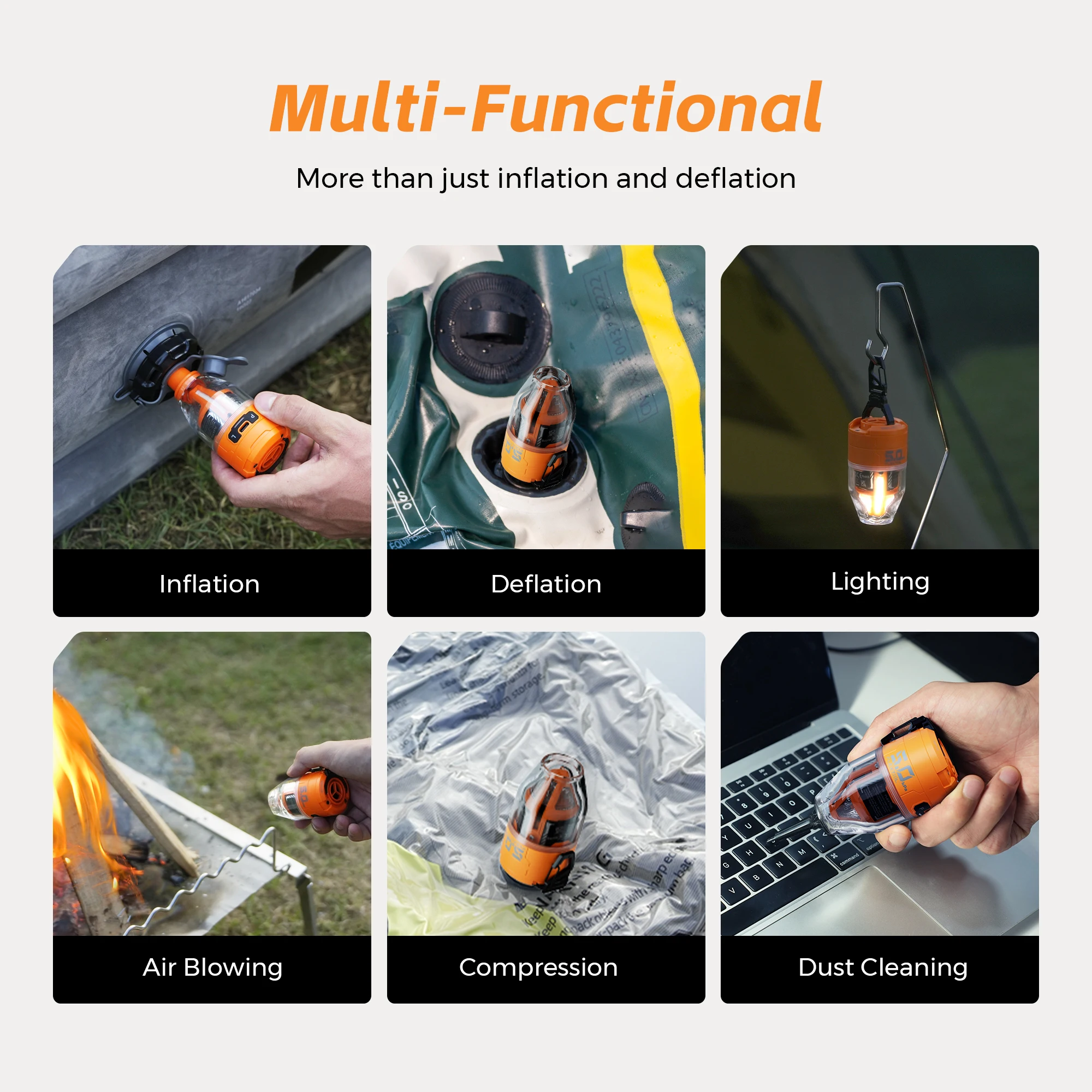 Flextail max pump 3-электрический воздушный насос - Фотография_4