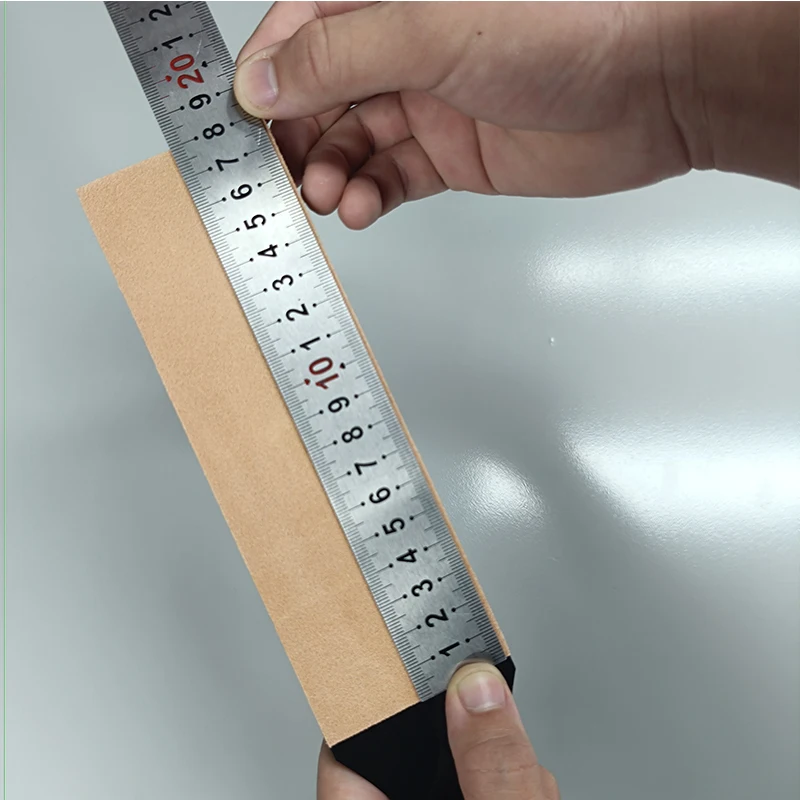 Двусторонняя кожаная резина для заточки ножей - Фотография_2