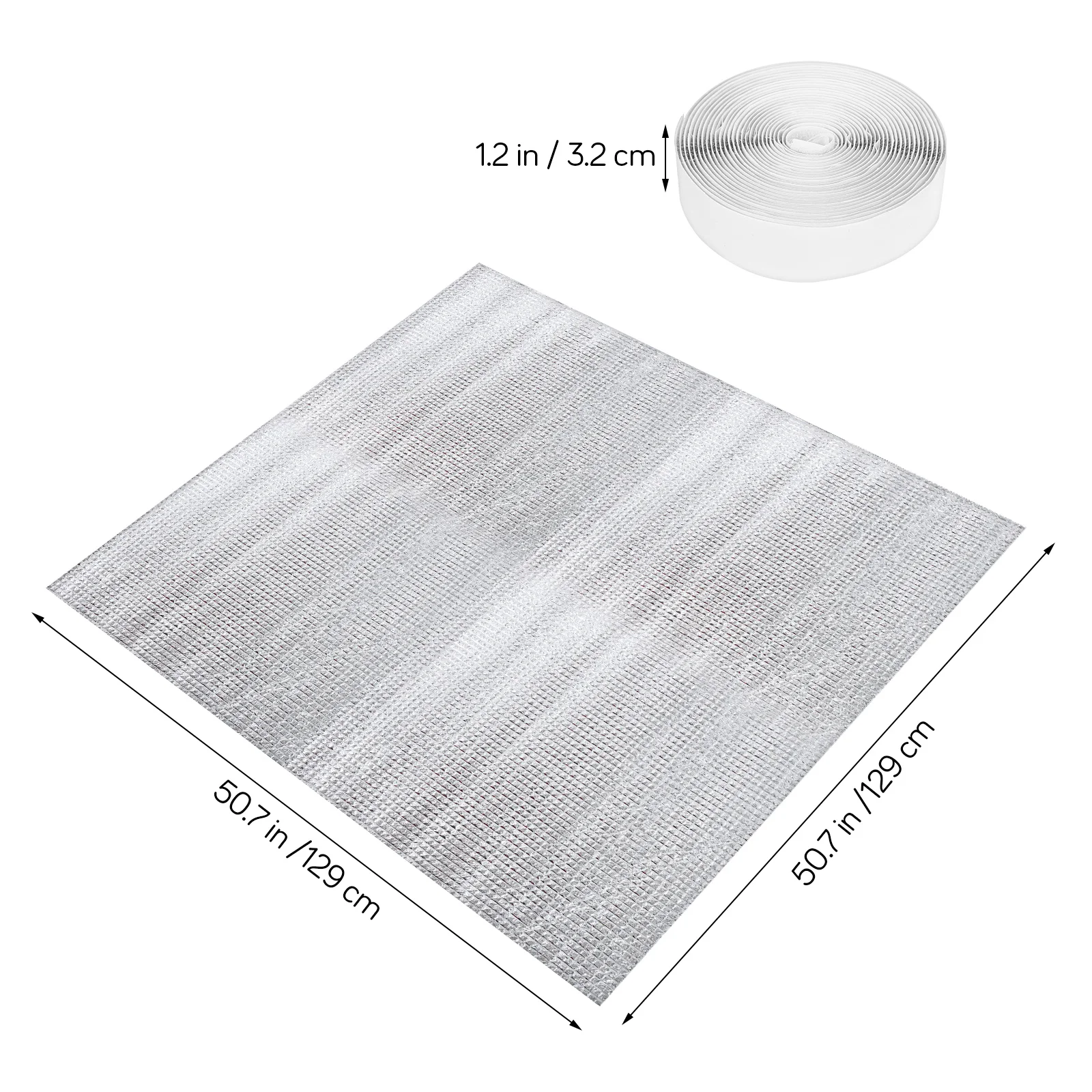 129x129 см вентиляционная изоляционная крышка для вентилятора на чердаке - Фотография_4