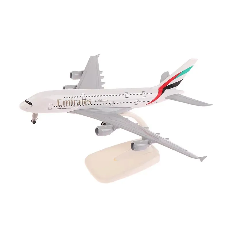 20 см a380 emirates airlines 1:400 модель самолета из сплава airbus - Фотография_5