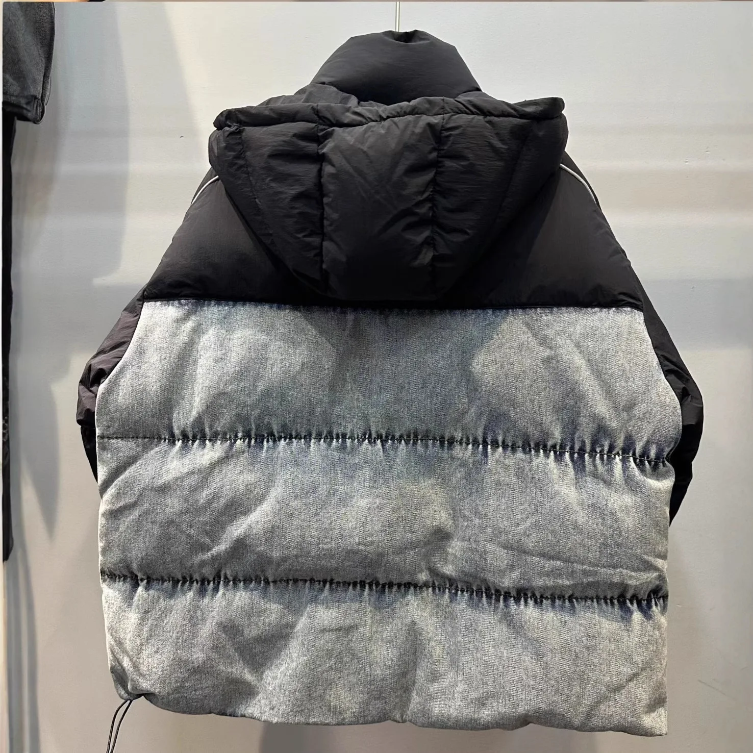 Мотоциклетная хлопковая куртка в европейском стиле для женщин - Фотография_4