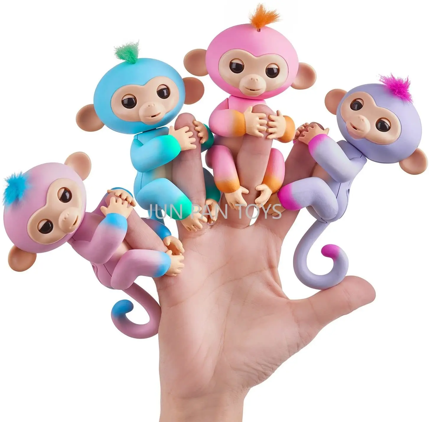 Оригинальные интерактивные детские игрушки-обезьянки fingerlings - Фотография_2