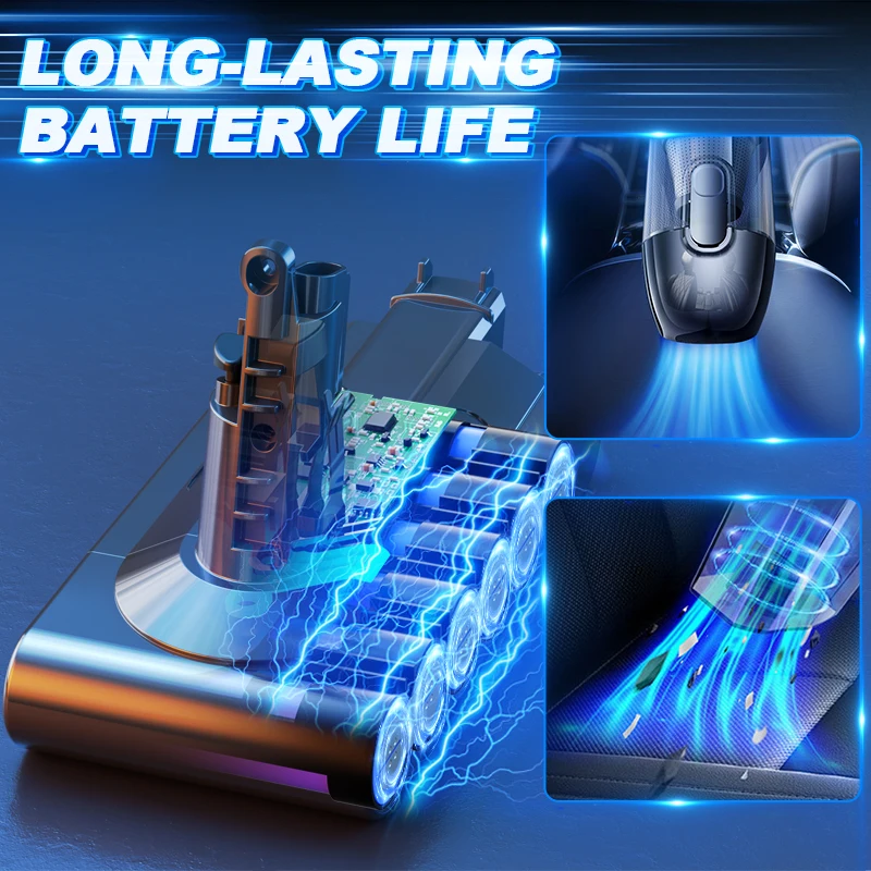 25,2 в 21,6 в для батареи dyson - Фотография_5