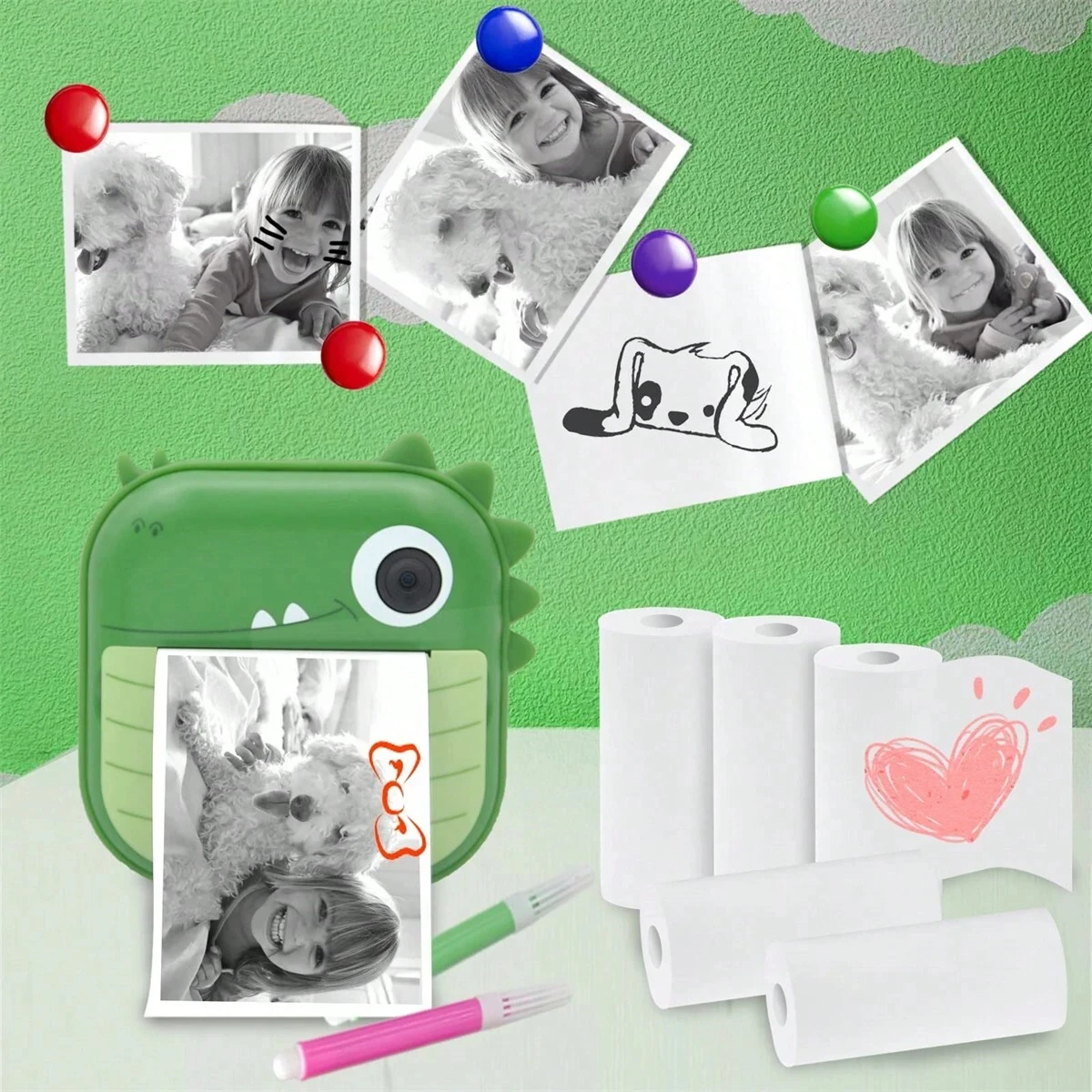 Мини-термальная бумага без наклеек 57 мм для фотографий - Фотография_3