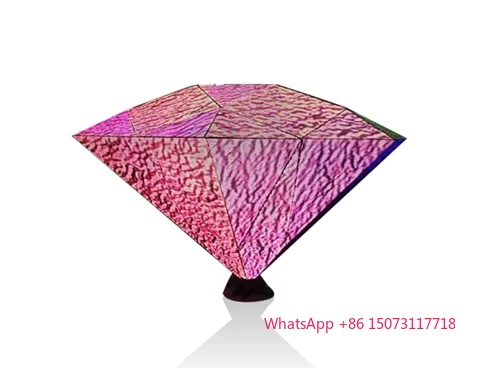 Заводской изготовленный на заказ большой алмазный светодиодный экран - Фотография_2