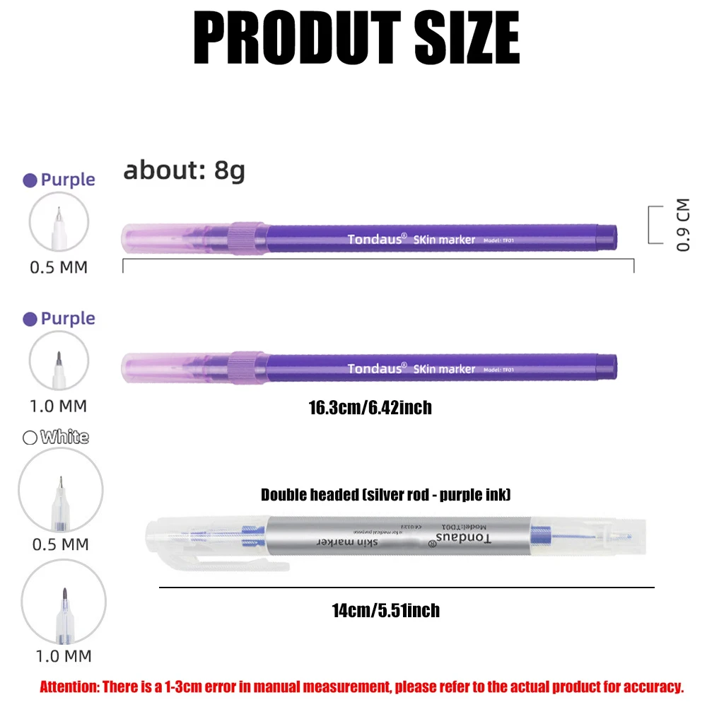 Маркер для кожи, ручка для татуировки, - Фотография_2