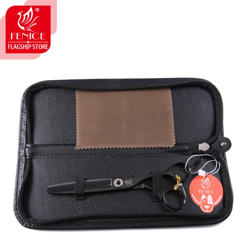 Профессиональные филировочные ножницы fenice из нержавеющей стали - Фотография_6