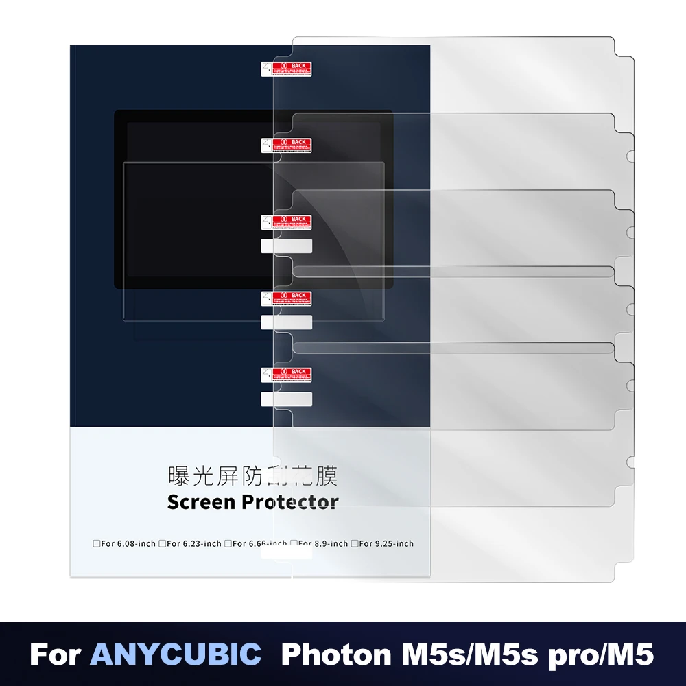 Защитная пленка для экрана 3d-принтера anycubic photon m5s pro/m5s /m5