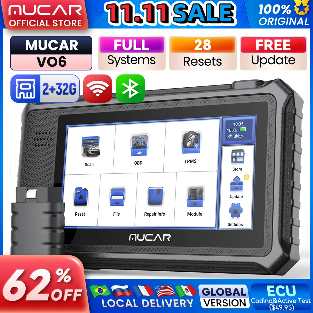 Mucar vo6 автомобильные диагностические