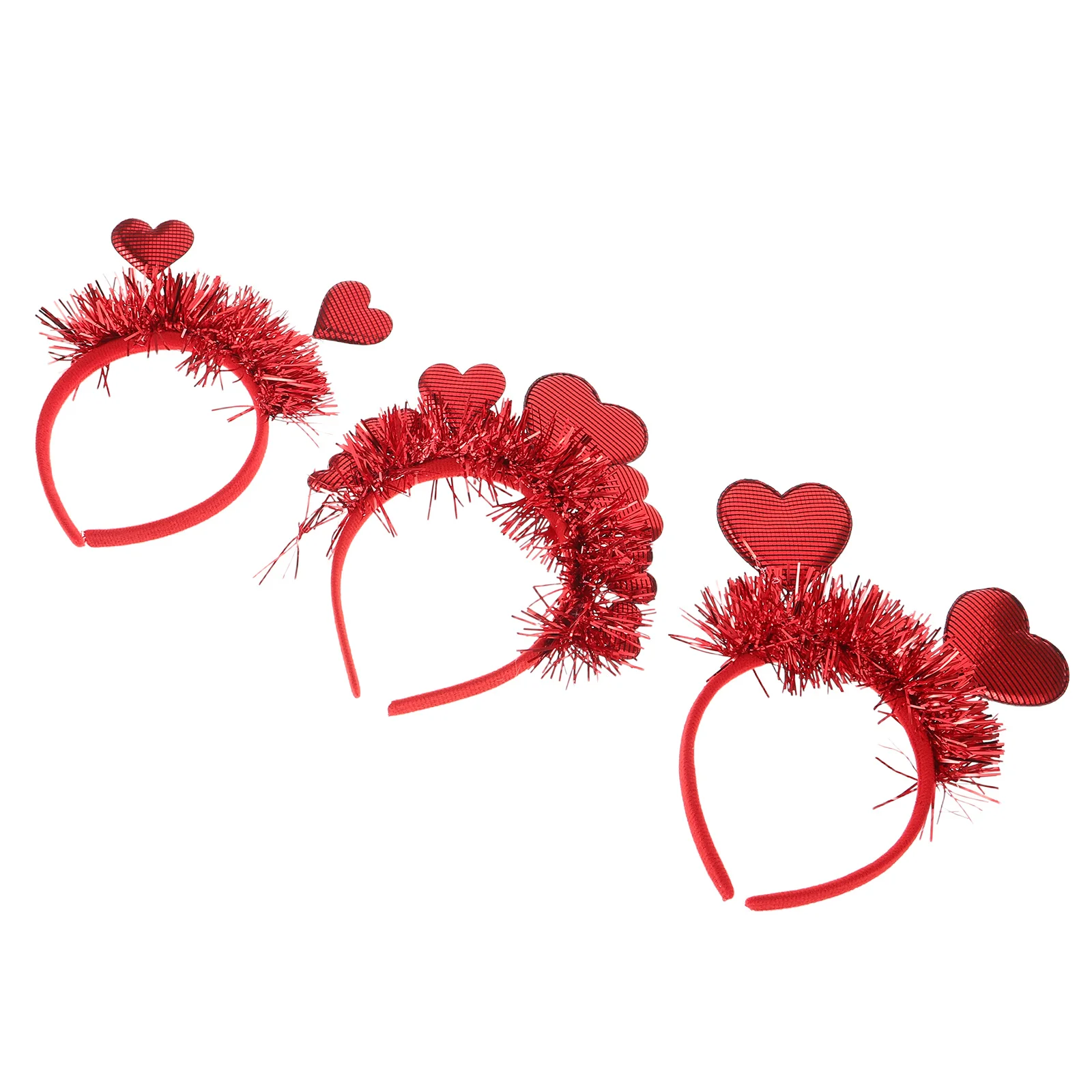 Повязка на голову в форме сердца на день святого валентина - Фотография_6