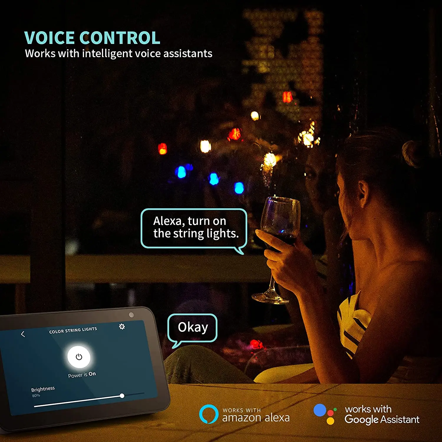Светодиодная гирлянда с rgb-подсветкой - Фотография_6