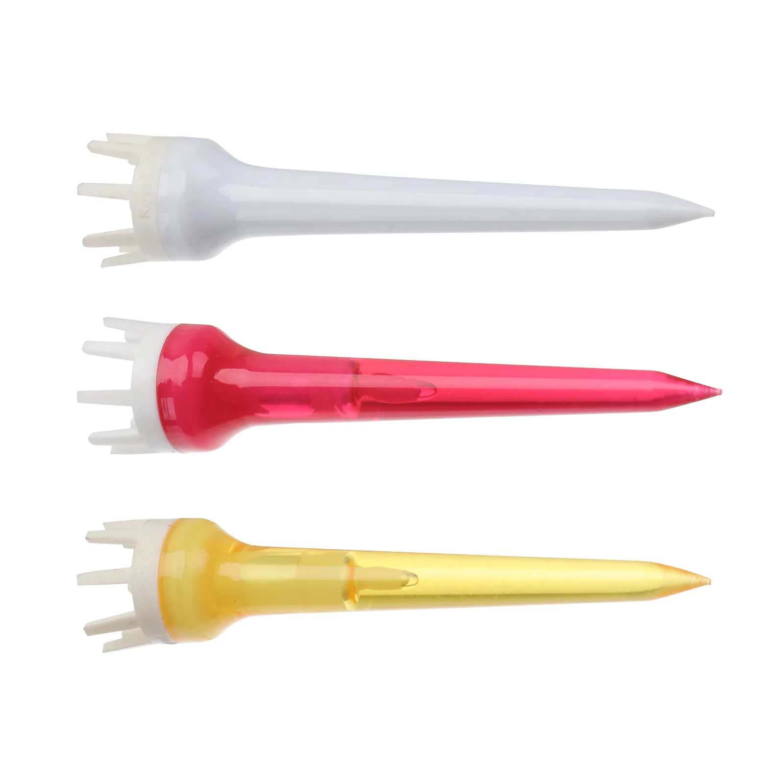 6,2 см, пластиковые прозрачные разноцветные футболки с короной для гольфа - Фотография_3