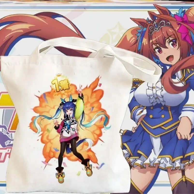 Холщовая сумка-дерби для девочек-джокей - Фотография_2