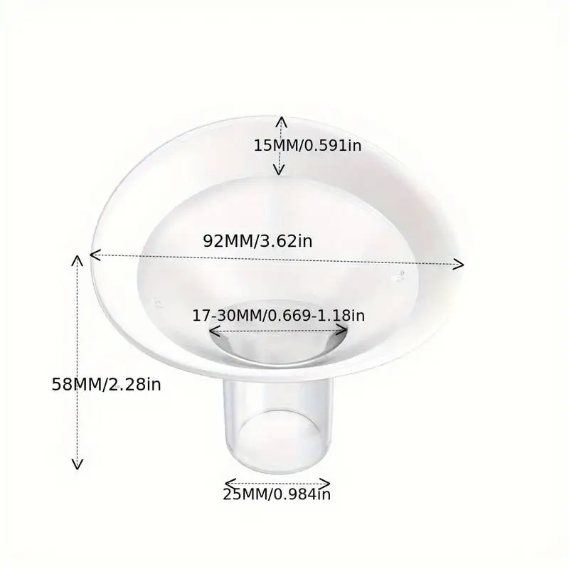 Мягкие фланцы обода для молокоотсоса medela/lansinoh - Фотография_6