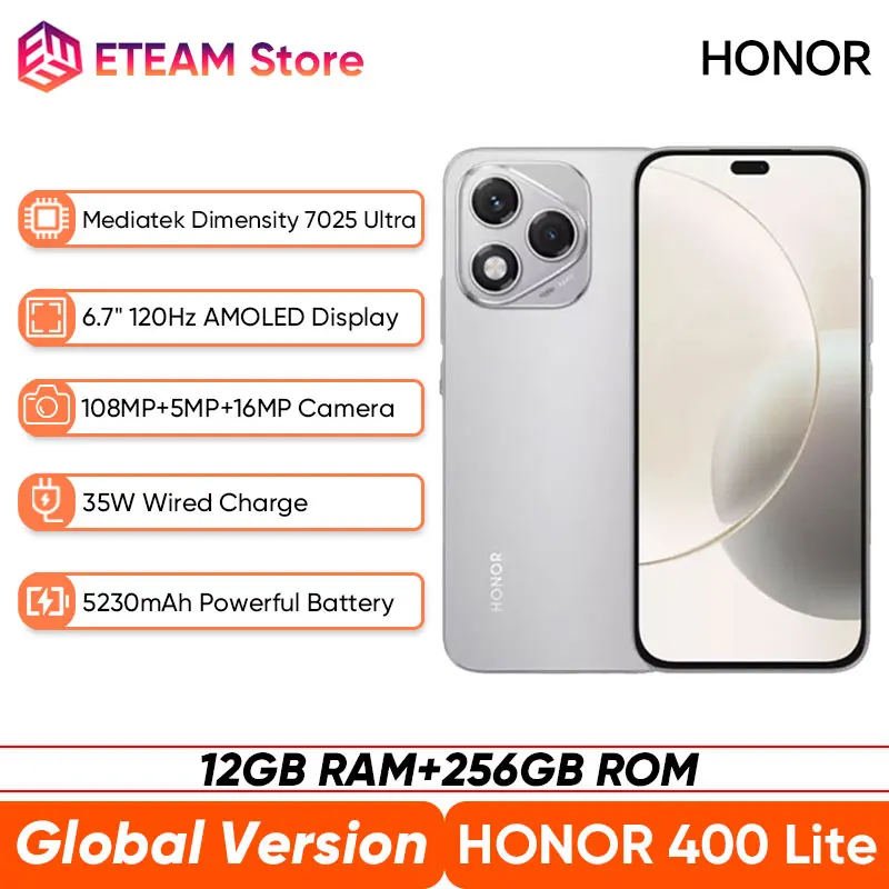 Смартфон ru warehouse express global version honor 400 lite 5g
