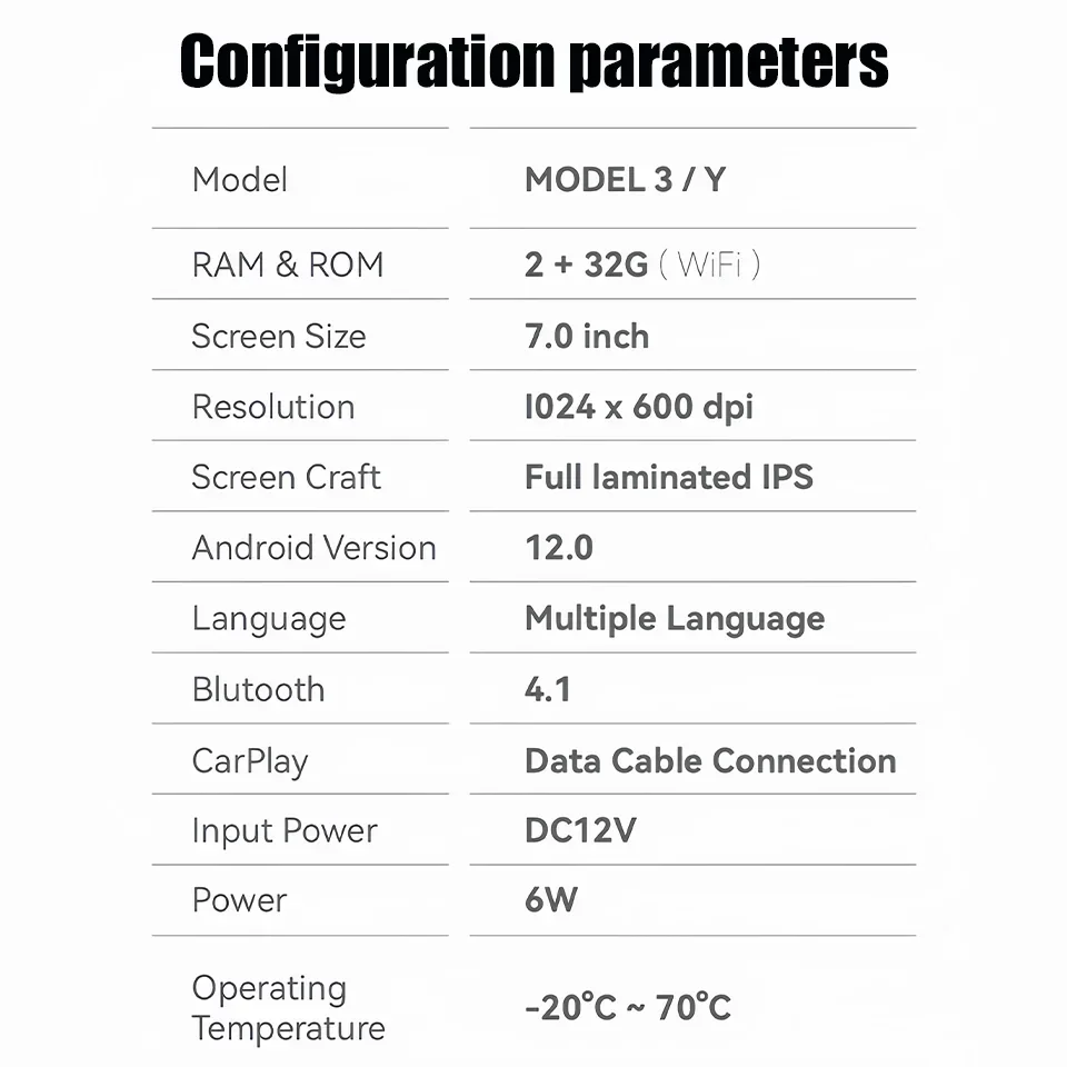 Android 12, 7-дюймовый автомобильный - Фотография_6