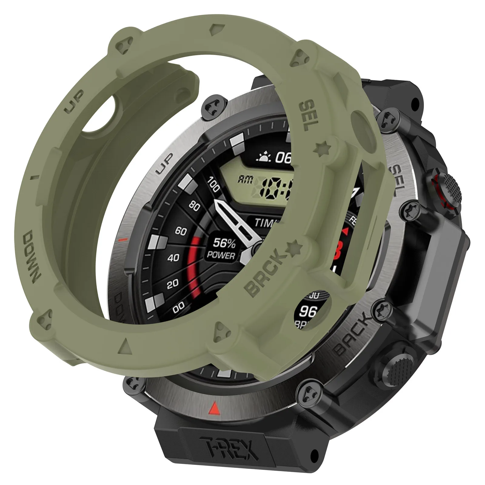Чехол из тпу для amazfit t rex чехол для huaimi amazfit t-rex ultra - Фотография_2