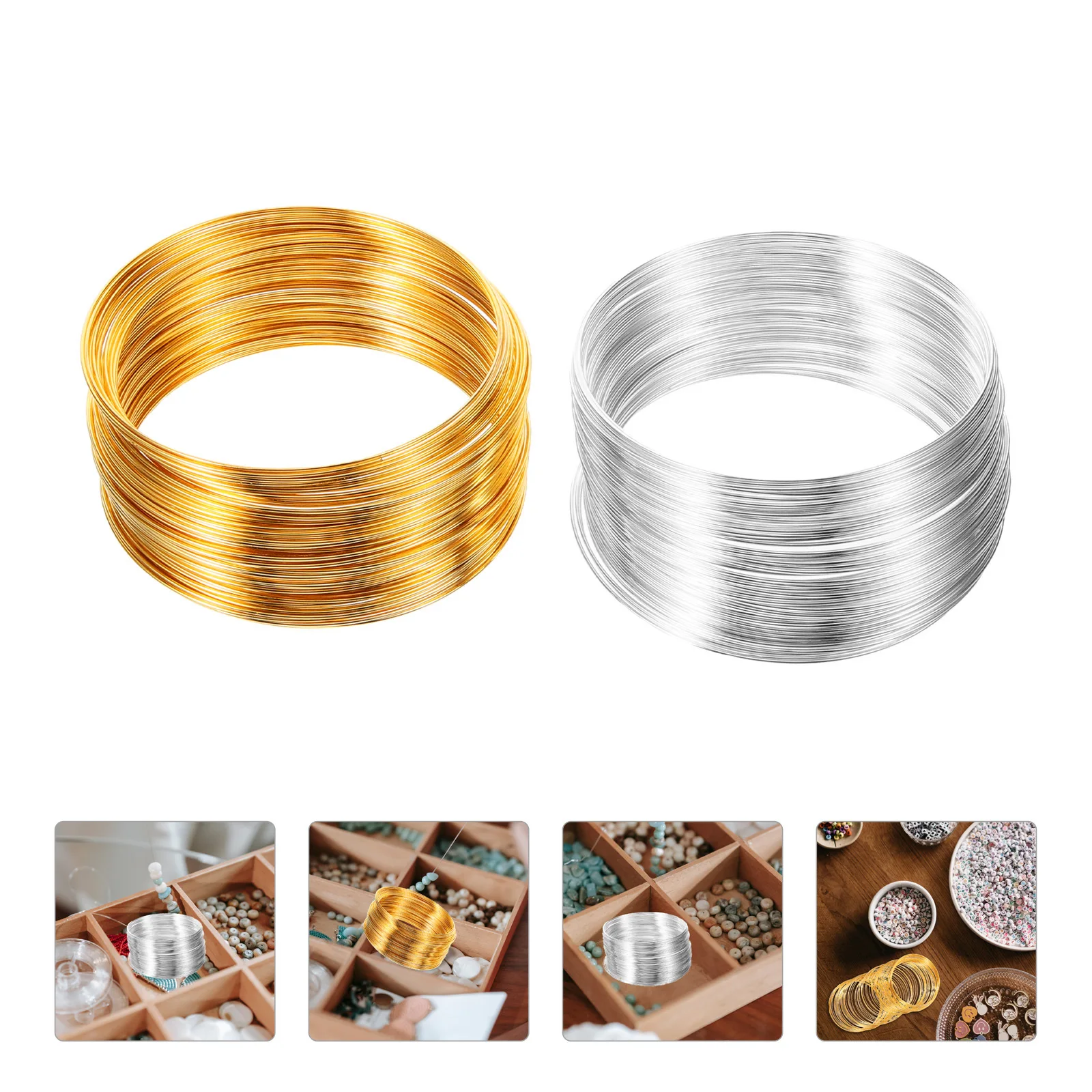 2 рулона ювелирной проволоки из нержавеющей стали - Фотография_3