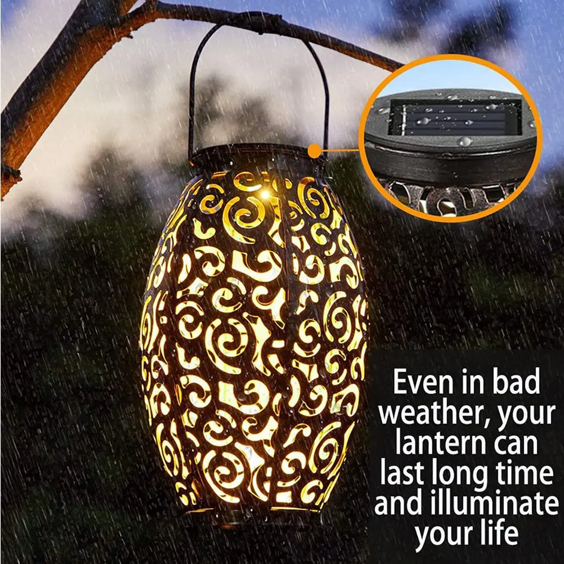 Сменная верхняя часть солнечных фонарей для фонарей - Фотография_6