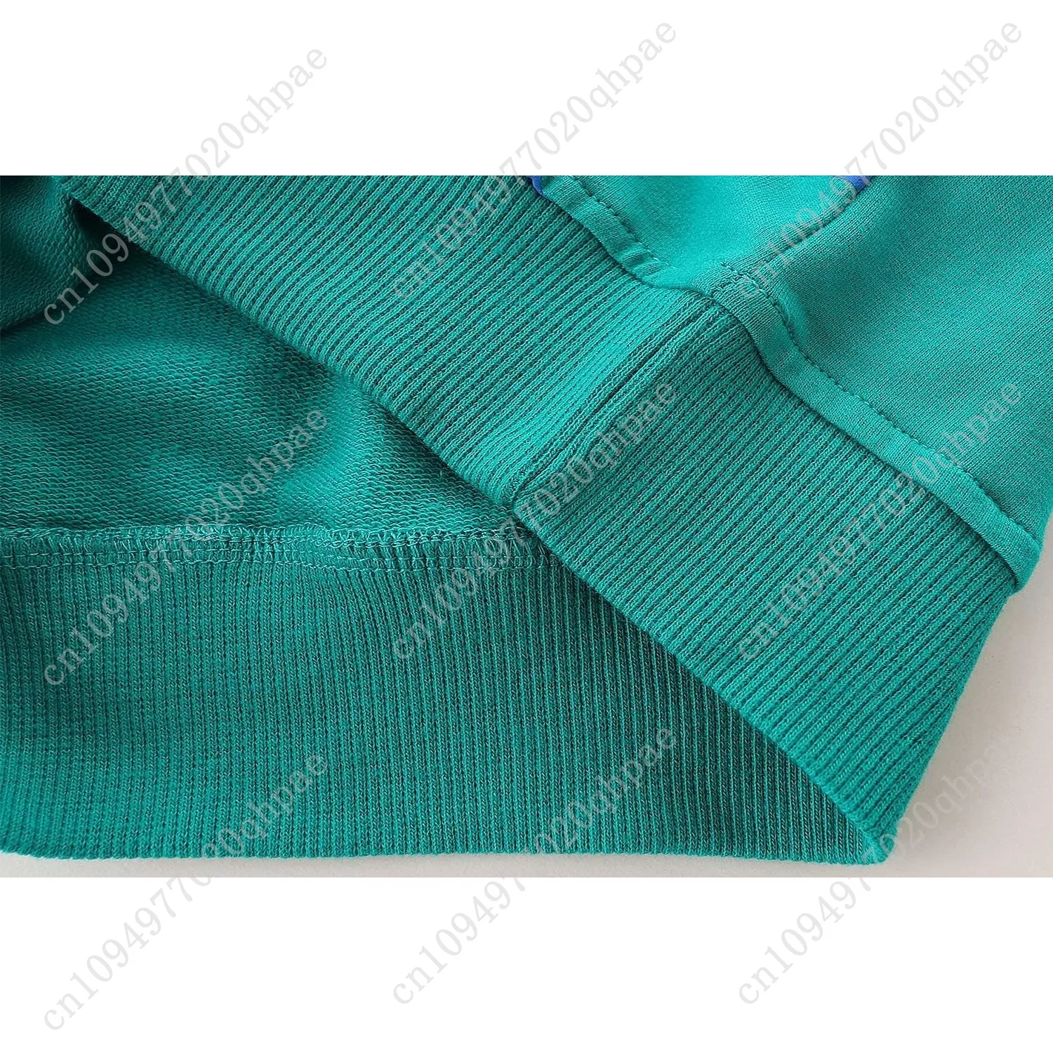 Хлопковая толстовка с круглым вырезом для маленьких мальчиков - Фотография_4