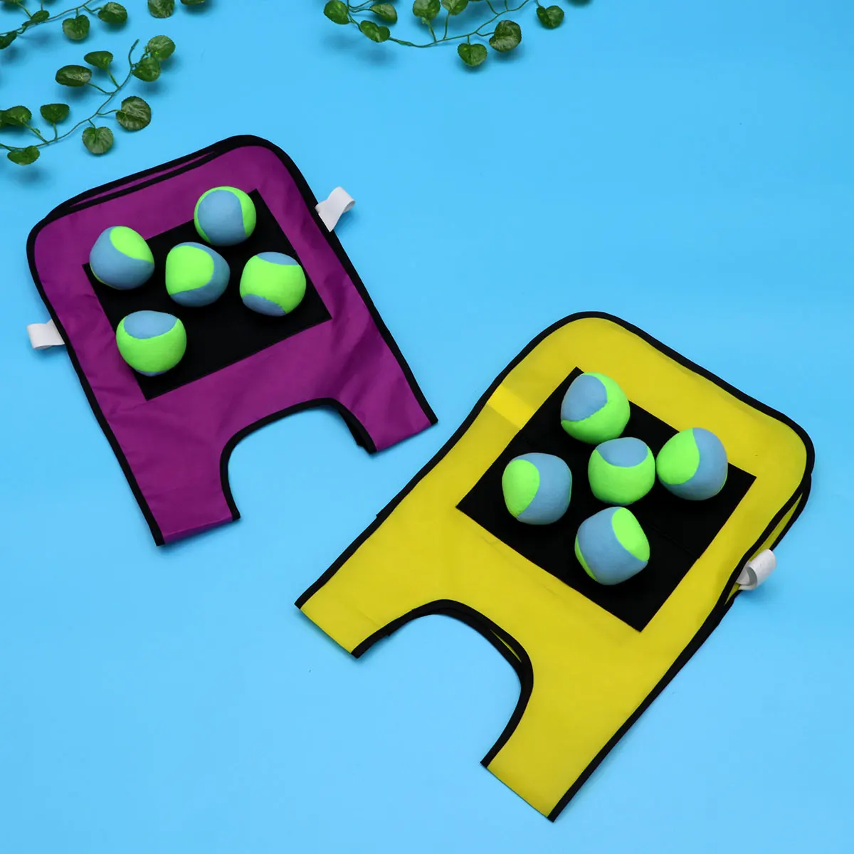 Липкий жилет 10 мягких шариков - Фотография_6