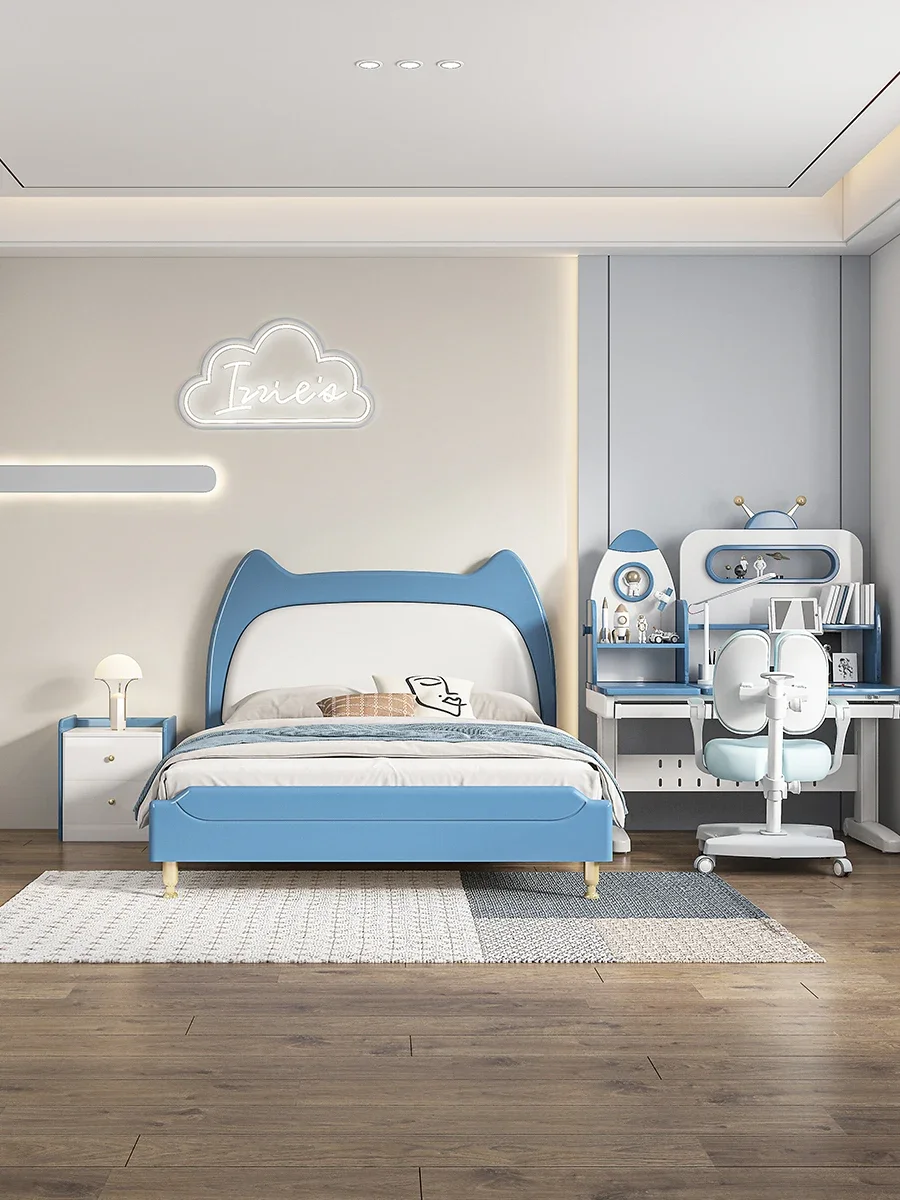 Простая современная детская кровать - Фотография_4