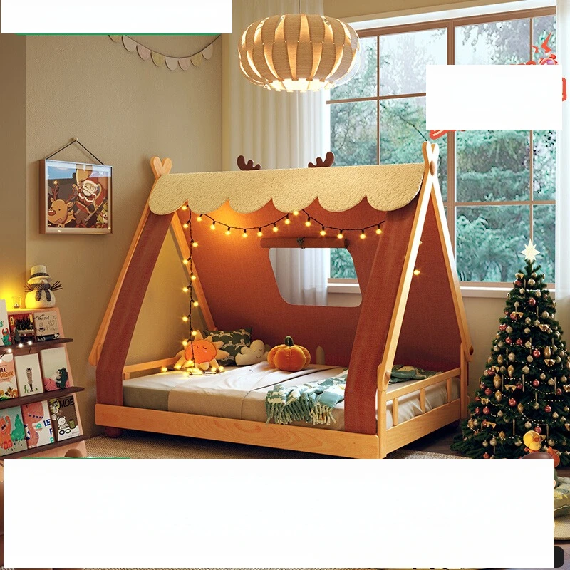 Forest bed nordic solid wood 1