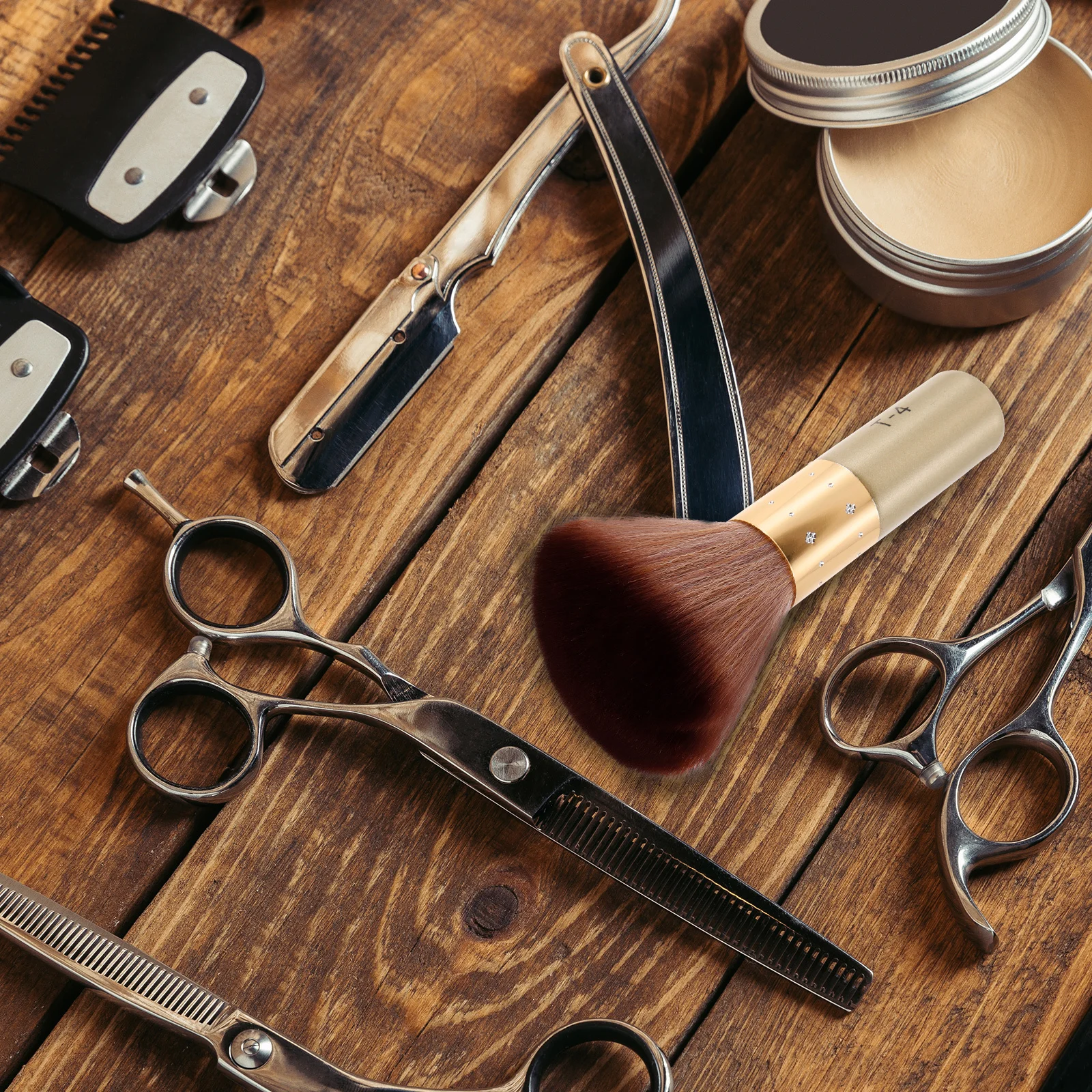 Щетка для чистки волос парикмахерская - Фотография_6