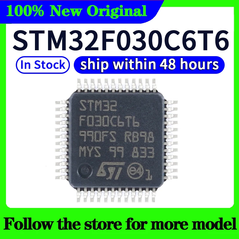 Stm32f030c8t6 stm32f030cct6 stm32f030f4p6 - Фотография_3