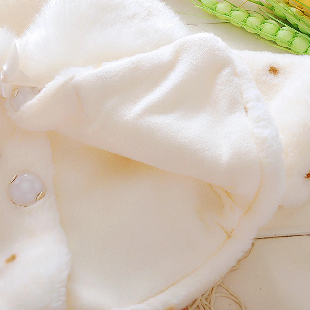 Зимняя накидка для маленьких девочек - Фотография_5