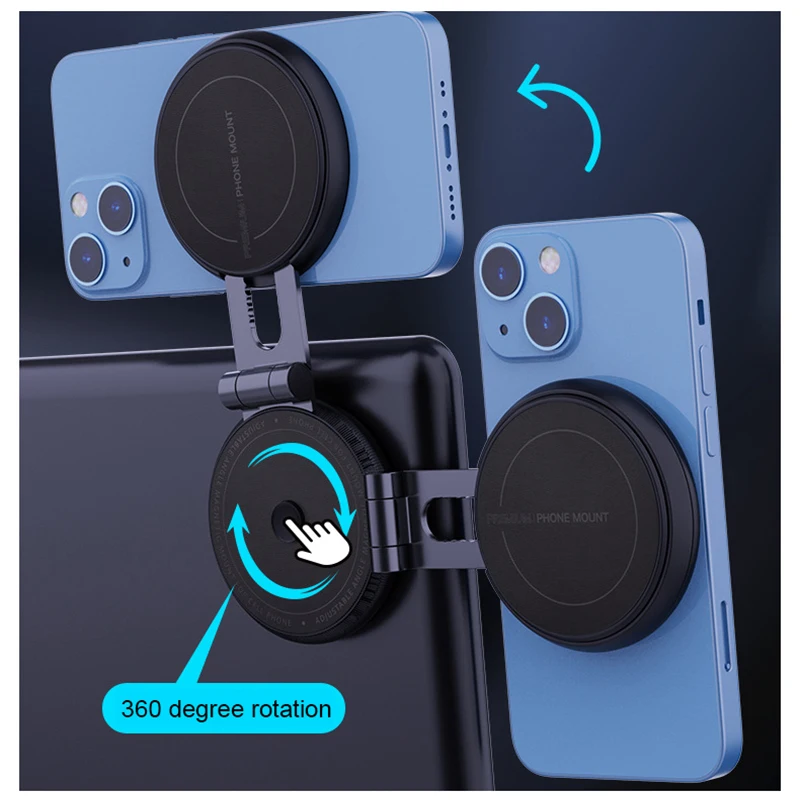 Скрытый магнитный автомобильный держатель для телефона для tesla model y 3 - Фотография_3