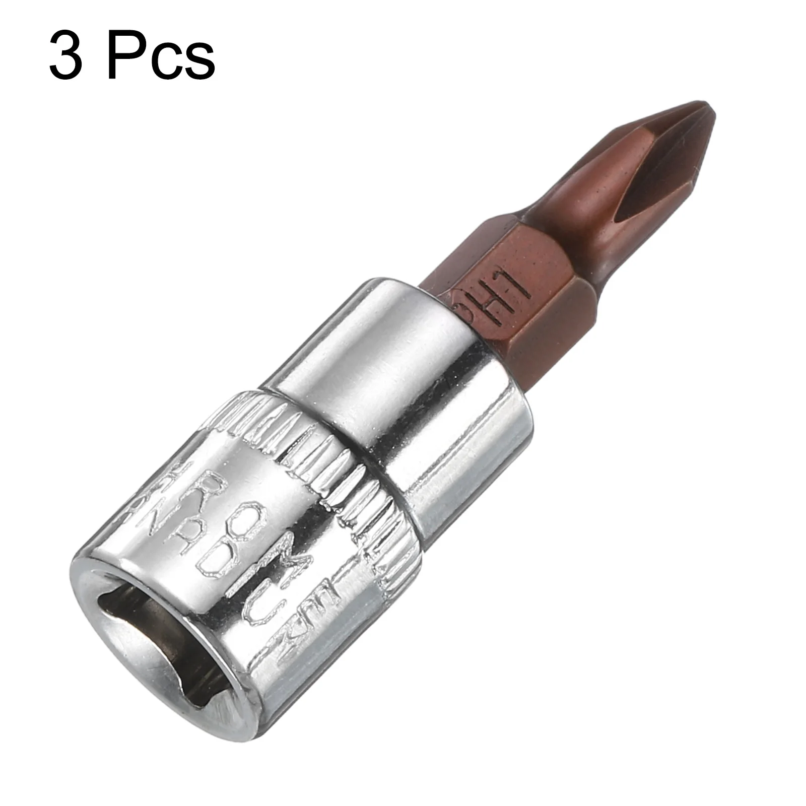 Торцевая головка phillips ph1 ph2 ph3 1/4 дюйма с квадратным приводом - Фотография_3