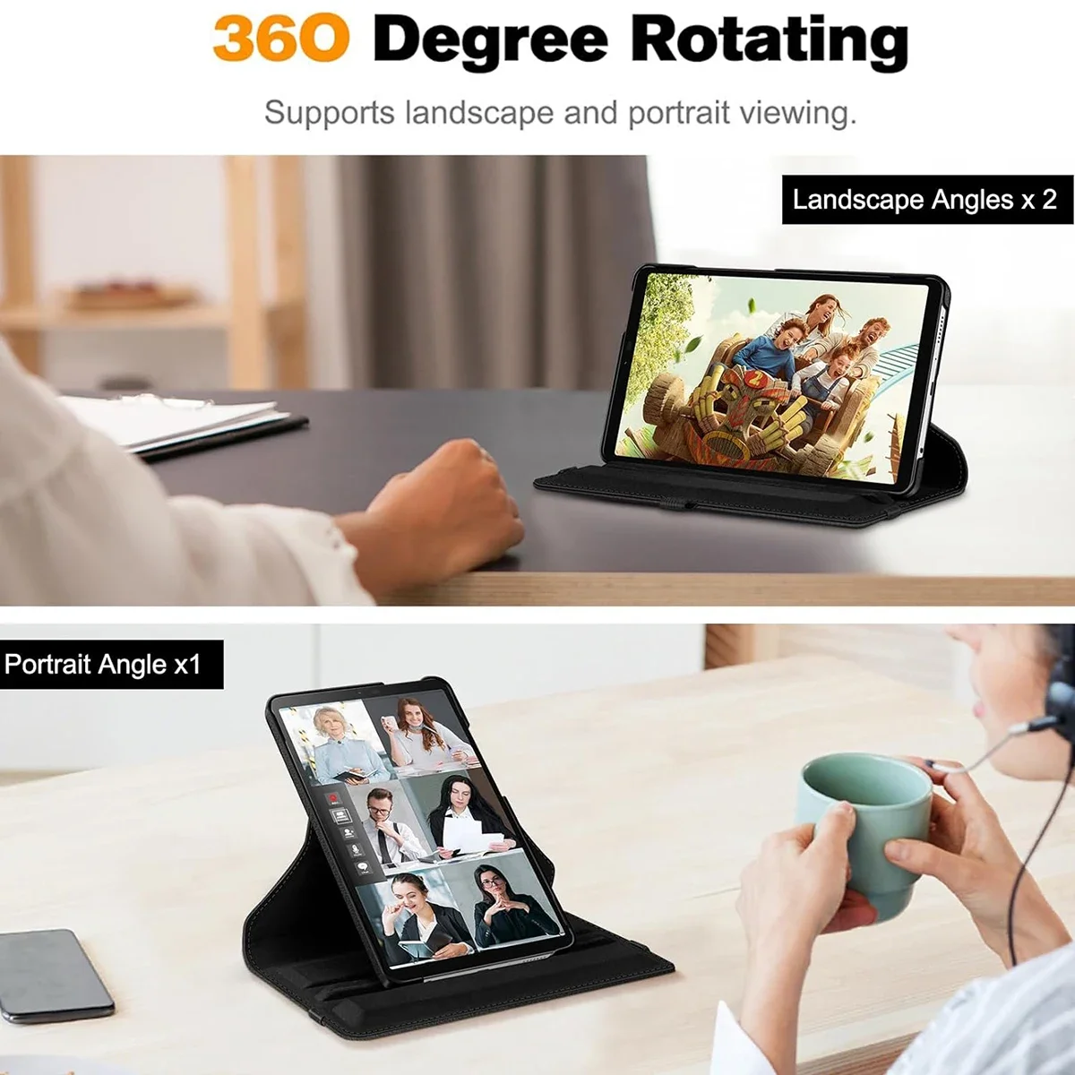 Вращающийся чехол для samsung galaxy 2023 tab a9 sm-x115 8 - Фотография_2