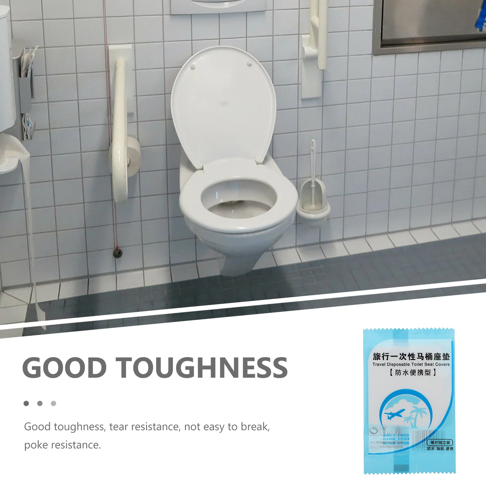 Одноразовые чехлы на сиденье унитаза - Фотография_5