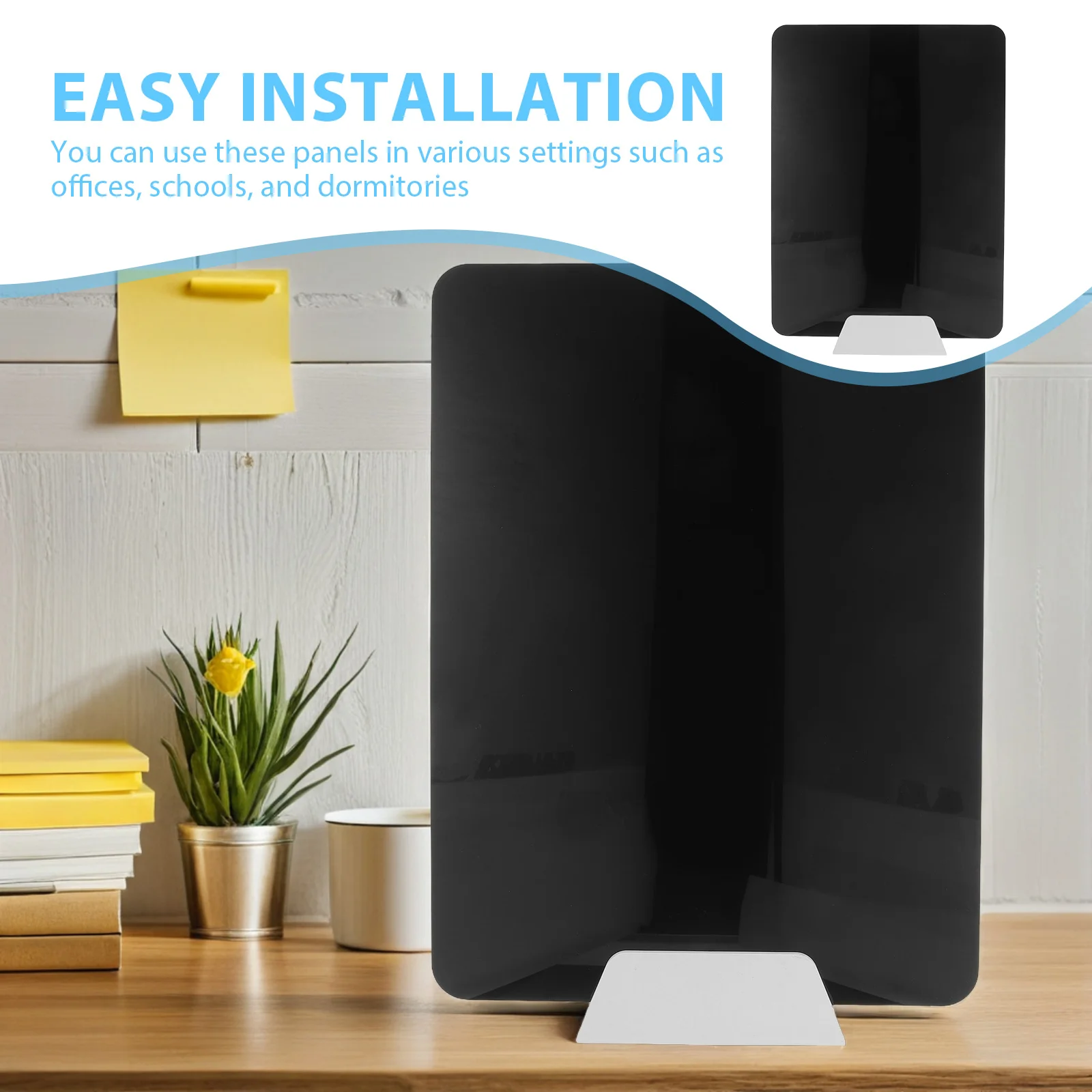 Акриловый стол, панель конфиденциальности - Фотография_5