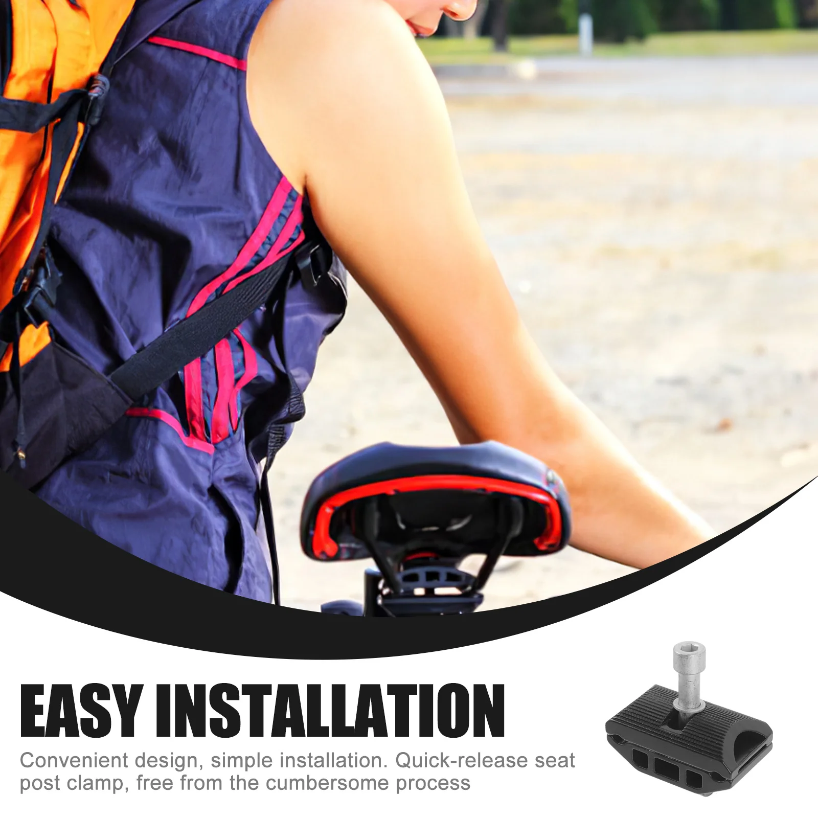 Стабильный материал зажим для седла - Фотография_4