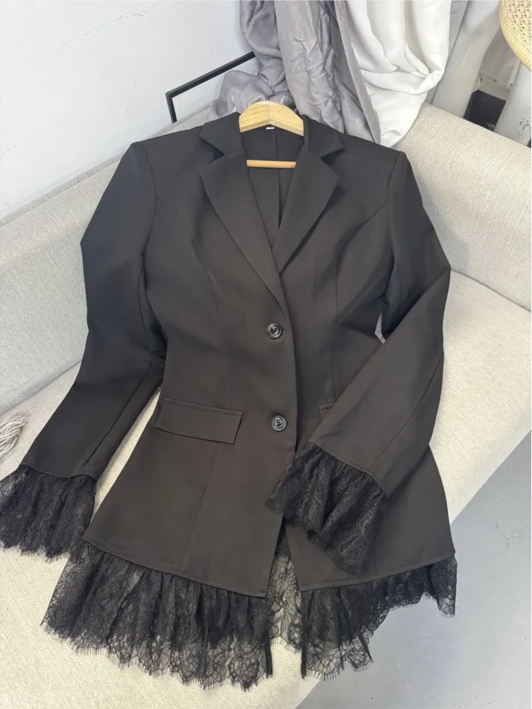 Элегантный кружевной пиджак - Фотография_6