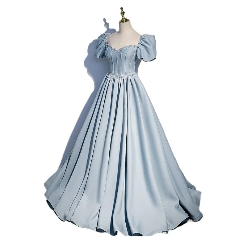 Новое женское атласное вечернее - Фотография_6